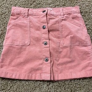 Oshkosh pink corduroy skirt
